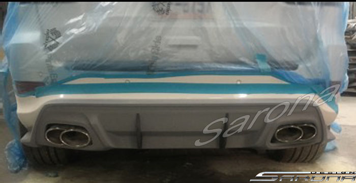 Custom Jeep Grand Cherokee  SUV/SAV/Crossover Rear Add-on Lip (2014 - 2018) - $790.00 (Part #JP-009-RA)